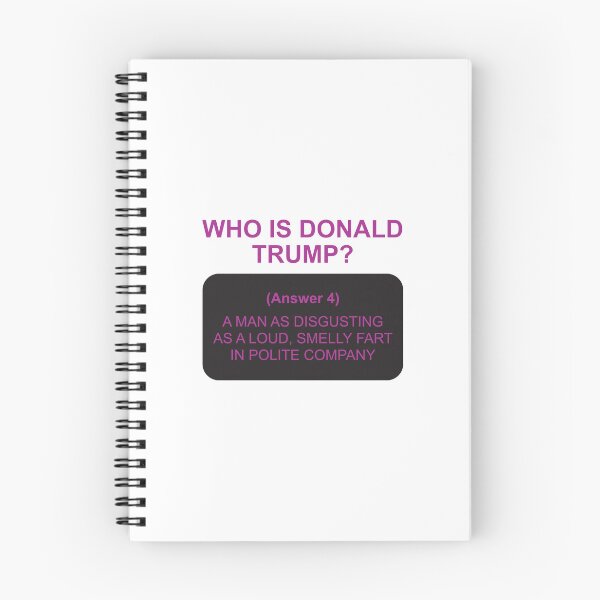 Item preview, Who is Trump? Answer 4 designed and sold by Politics-Corner.