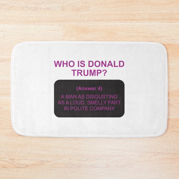 Item preview, Who is Trump? Answer 4 designed and sold by Politics-Corner.