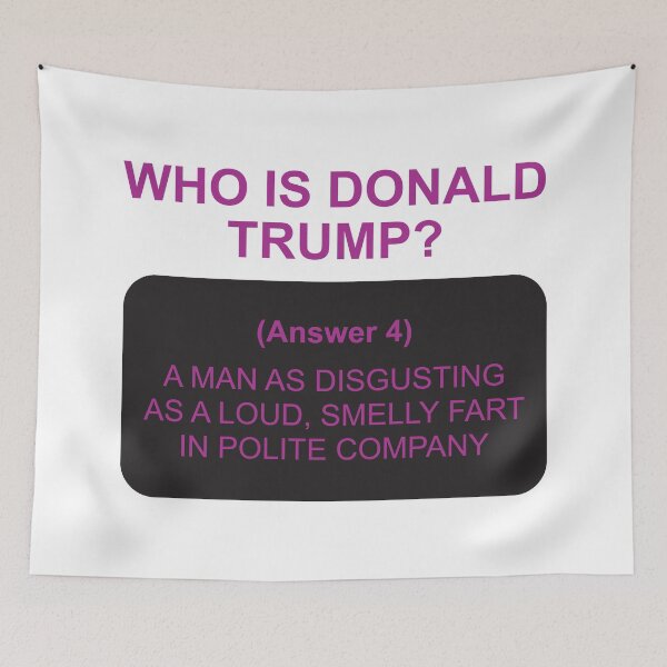 Item preview, Who is Trump? Answer 4 designed and sold by Politics-Corner.
