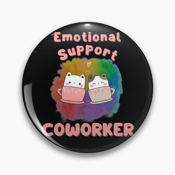 Item preview, Emotional Support Coworker | Work Bestie, Job, Office, designed and sold by Galskap.