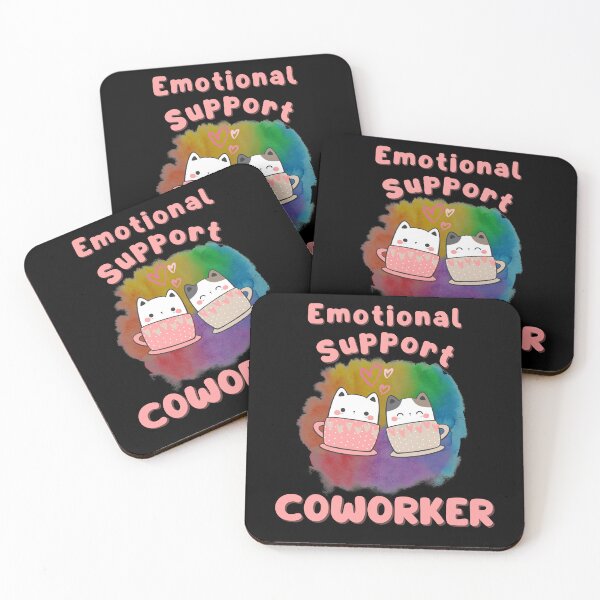 Item preview, Emotional Support Coworker | Work Bestie, Job, Office, designed and sold by Galskap.