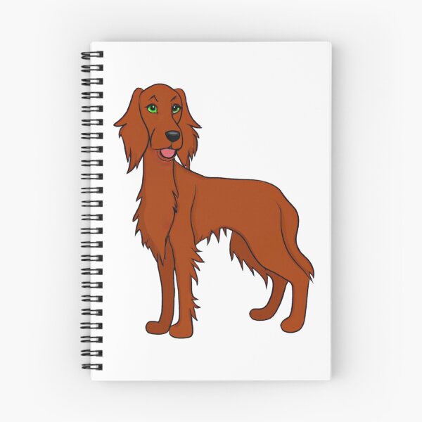 Artikelvorschau, Irish Setter entworfen und verkauft von PaintedbyCarol.