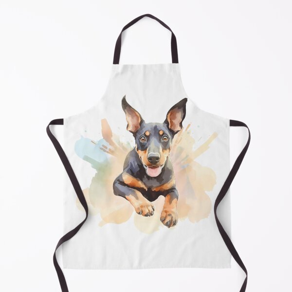 Item preview, Doberman Pincher Puppy-Watercolor designed and sold by Jdelgado813.