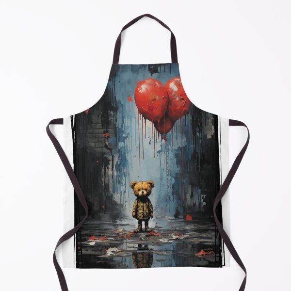 Item preview, Banksy Style Teddy Bear Men's T Shirt designed and sold by TotallySpiffing.