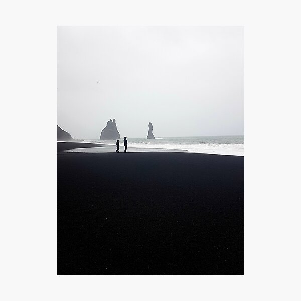 Item preview, Black sand beach in Iceland designed and sold by Fionatravels.