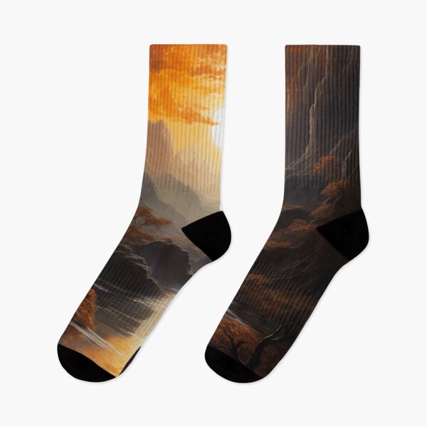 Item preview, Hidden Waterfall: A Misty Lifelike Landscape Masterpiece - 8 designed and sold by Moisky Art.