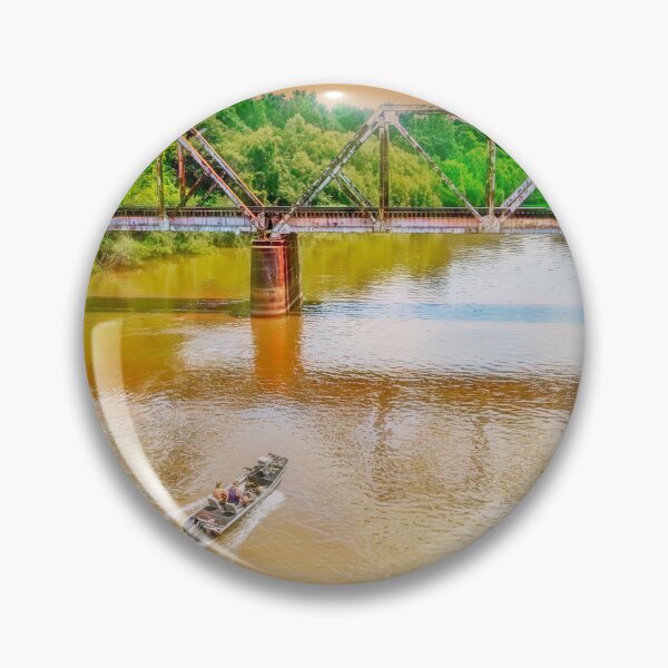 Item preview, The Bridge, the Fishermen, and the Sunset designed and sold by Kay Brewer.
