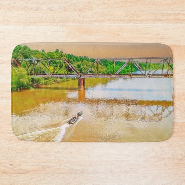 Item preview, The Bridge, the Fishermen, and the Sunset designed and sold by Kay Brewer.