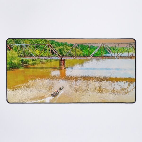 Item preview, The Bridge, the Fishermen, and the Sunset designed and sold by Kay Brewer.