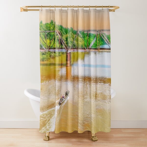 Item preview, The Bridge, the Fishermen, and the Sunset designed and sold by Kay Brewer.