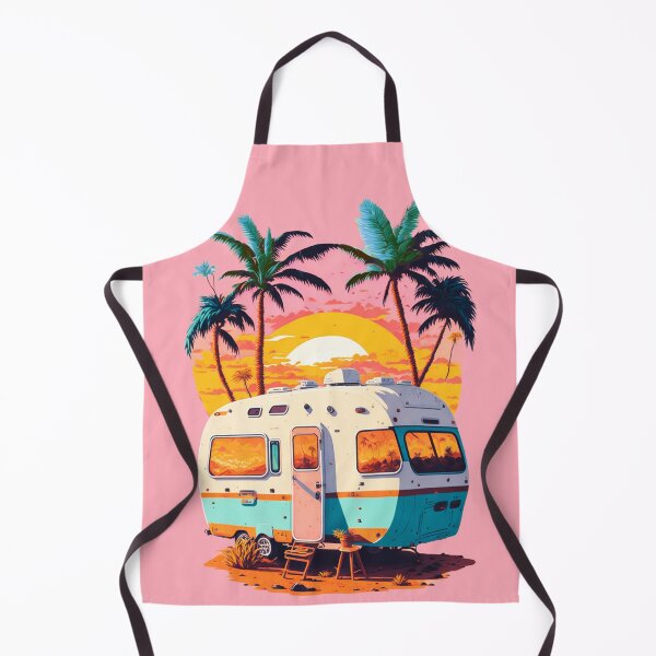 Item preview, Beach camper - graphic by BabeMonetArt designed and sold by MoxyMermaid.