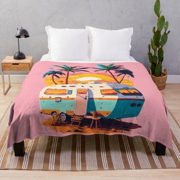 Item preview, Beach camper - graphic by BabeMonetArt designed and sold by MoxyMermaid.