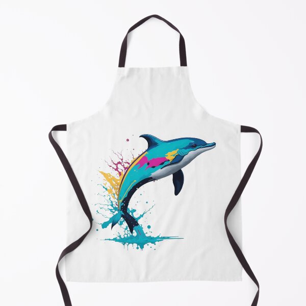 Item preview, Dolphin colorful design — Ocean and freshwater animals designed and sold by BacalhanzZz.
