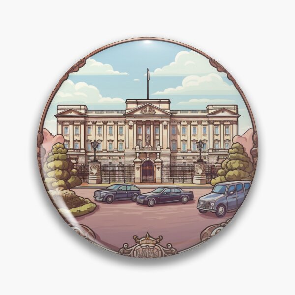 Artikelvorschau, Buckingham Palace Vektorgrafiken entworfen und verkauft von Bashabill.