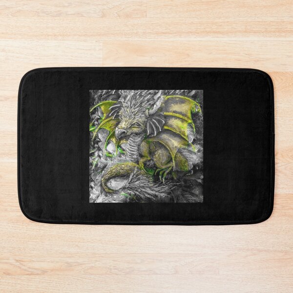 Item preview, Small Dragon, edited oil painting by Marina Daniluka,  designed and sold by MariDaniArt.