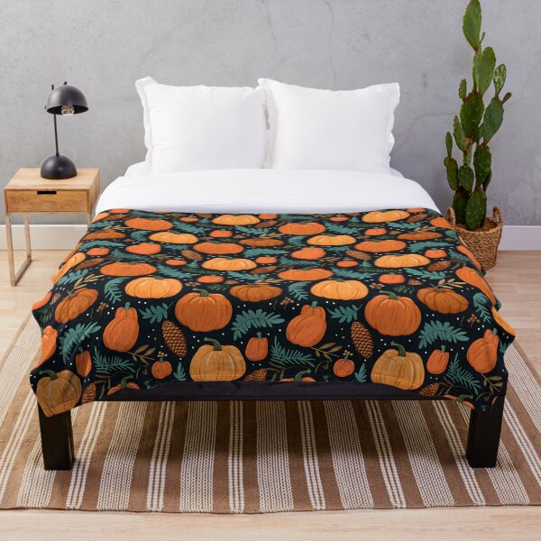 Item preview, Pumpkin, Pinecone Autumn Pattern designed and sold by SpDesignsC.