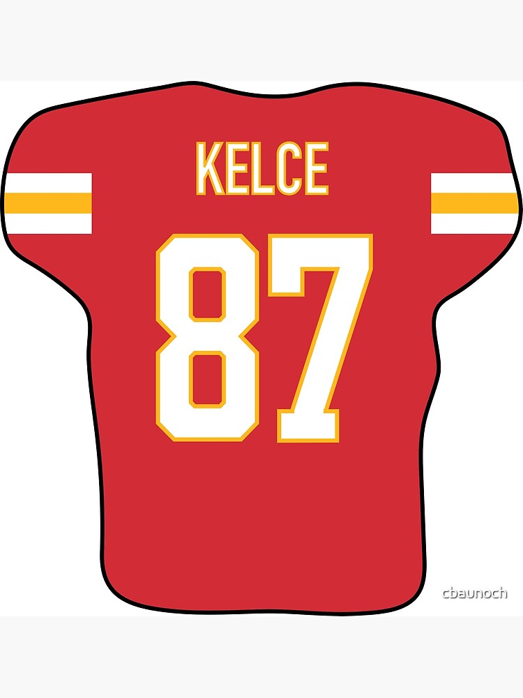 Kelce Jersey Sugar Cookie Set