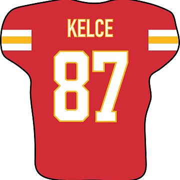 Travis Kelce Jersey' Sticker for Sale by cbaunoch