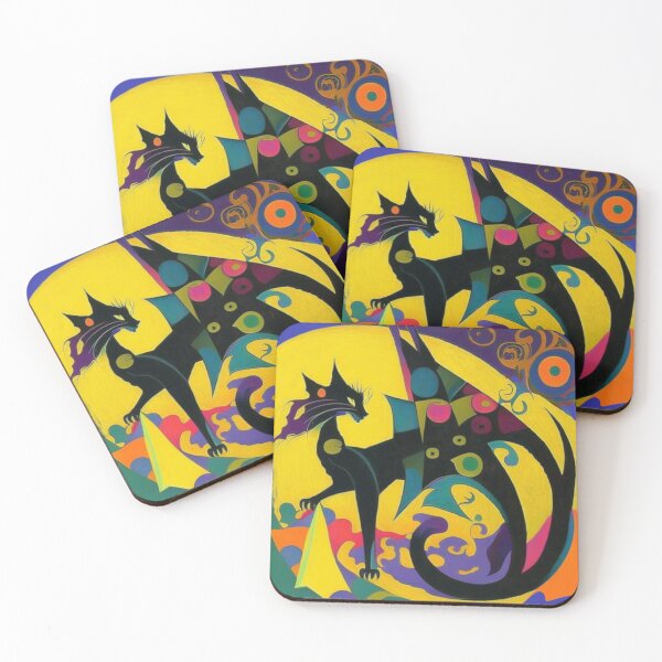 Item preview, Pretty cat. Abstraction. designed and sold by Natalia-Vlad.