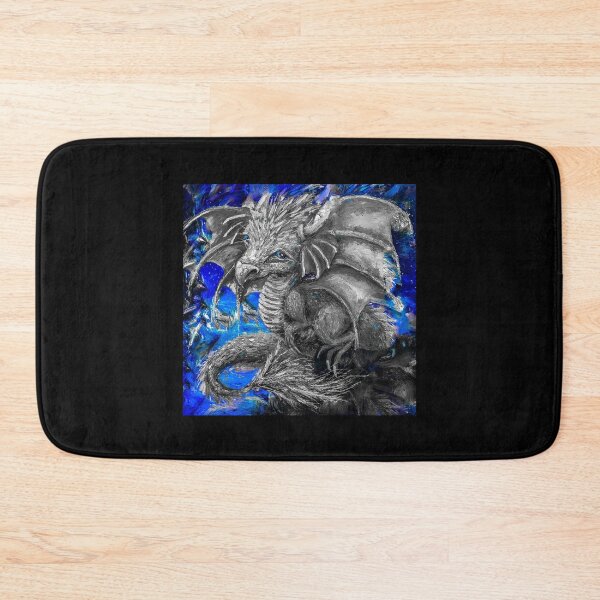Item preview, Small black Dragon, edited oil painting by Marina Daniluka,  designed and sold by MariDaniArt.