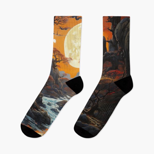 Item preview, Emotional Resonance: An Abstract Expressionist Waterfall - 2 designed and sold by Moisky Art.