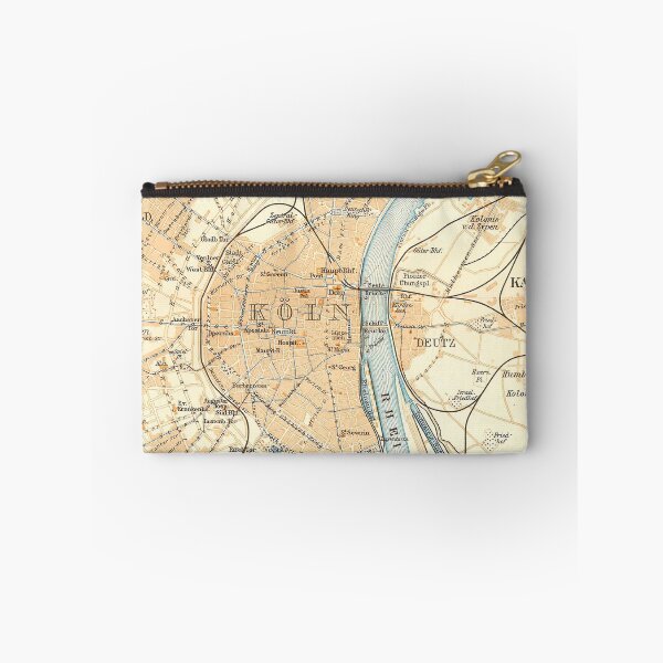 Item preview, Vintage Cologne Germany Map (1912) designed and sold by BravuraMedia.