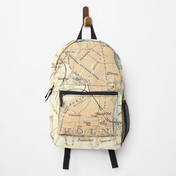 Item preview, Vintage Cologne Germany Map (1912) designed and sold by BravuraMedia.