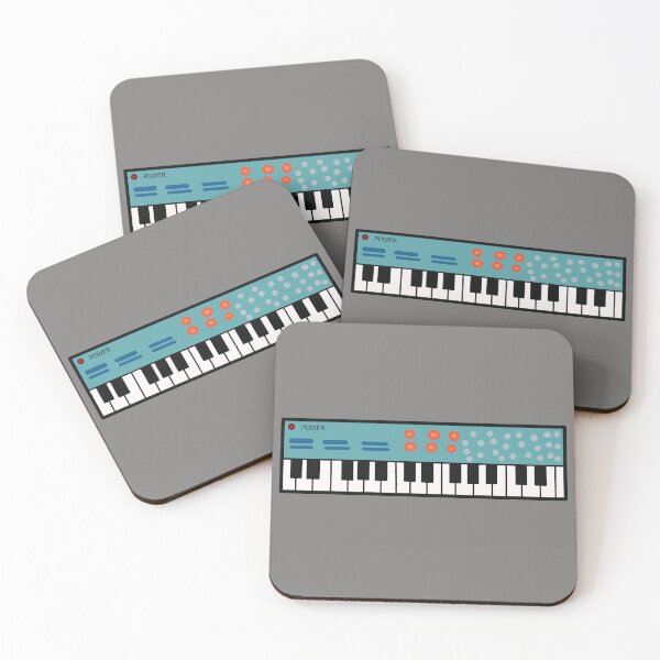 Item preview, Blue Electric Keyboard designed and sold by RepeatCandy.