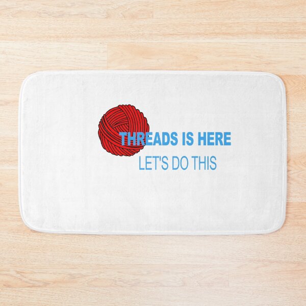 Item preview, Threads is here. Let's do this.  designed and sold by muta1993.