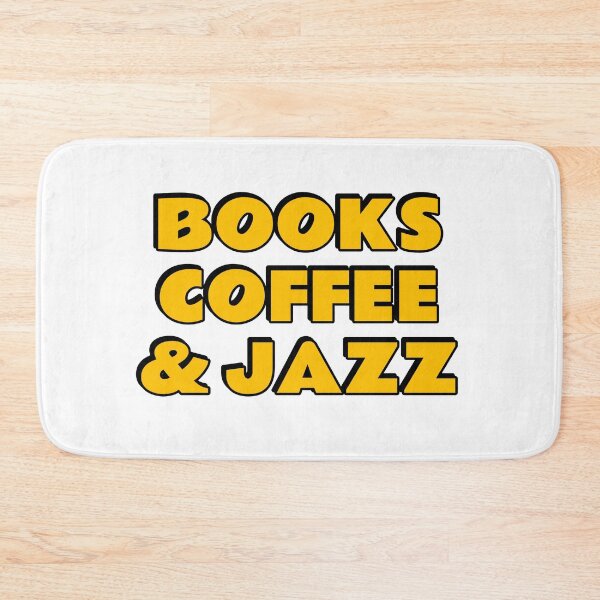 Item preview, Books Coffee and Jazz  designed and sold by Inspirationmotivation.