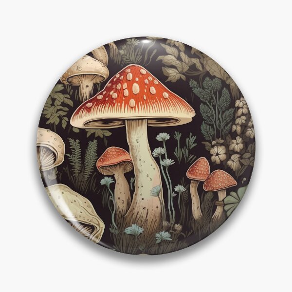 Item preview, Mushroom Ground Cover designed and sold by Patterned Palette.