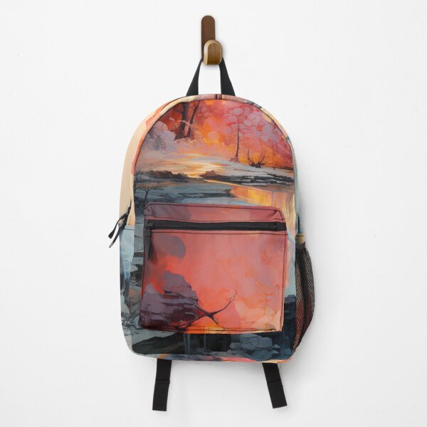 Item preview, Emotional Resonance: An Abstract Expressionist Waterfall - 4 designed and sold by Moisky Art.