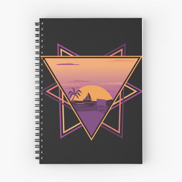 Item preview, Sailing Boat In The Calm Sea Under The Soft Light Of Sunset With Palm tree And Beach Golden Sand designed and sold by SimpleAndGreat.