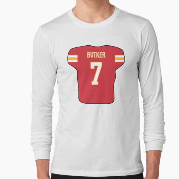 Harrison Butker Home Jersey Sticker for Sale by designsheaven