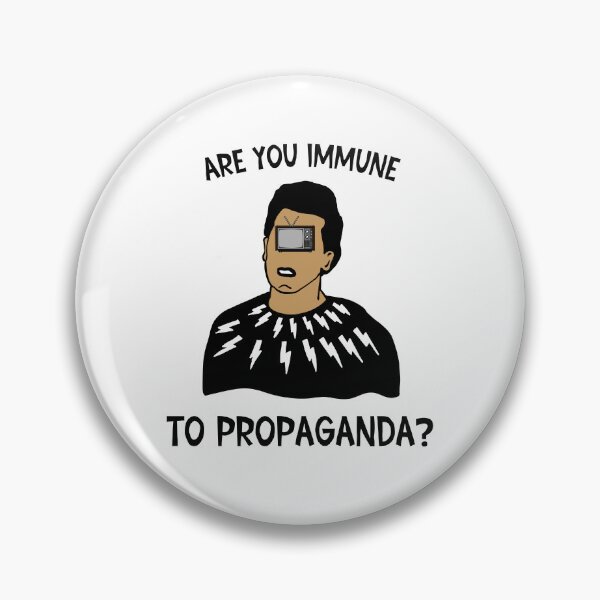 Item preview, Are You Immune To Propaganda designed and sold by SunnyFunnyArt.