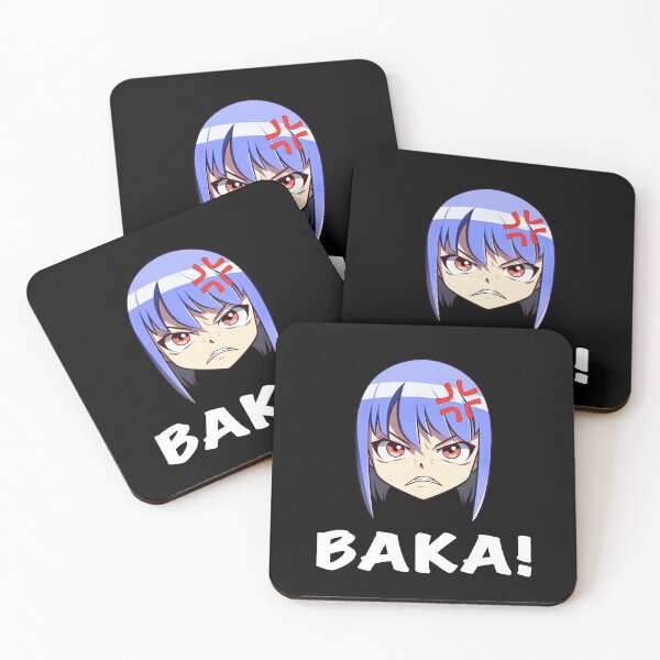 Item preview, Angry Anime Face Emoji Baka! - Anime Shirt designed and sold by KAIGAME Art.