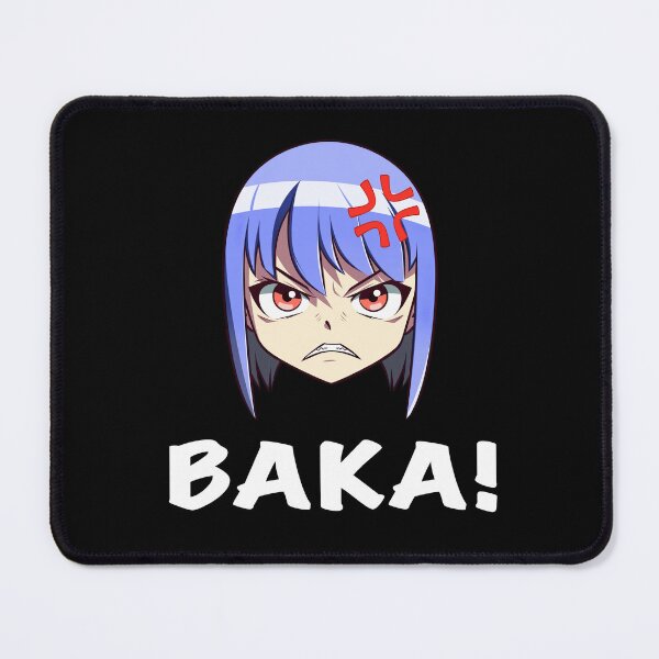 Item preview, Angry Anime Face Emoji Baka! - Anime Shirt designed and sold by KAIGAME Art.