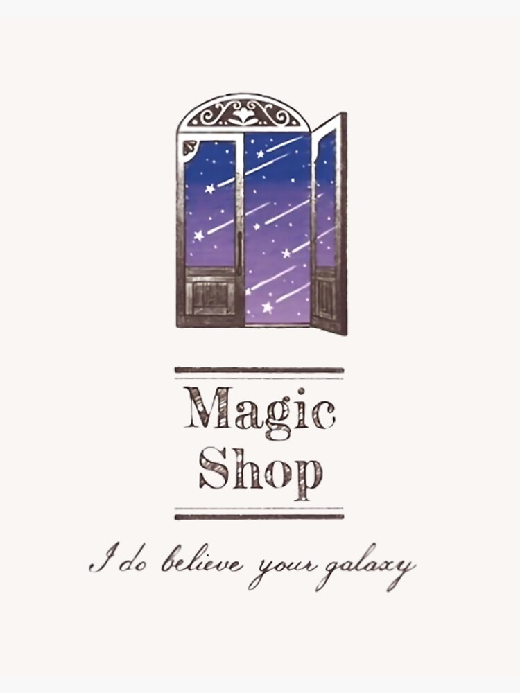 Copia de BTS- Magic Shop | Art Board Print