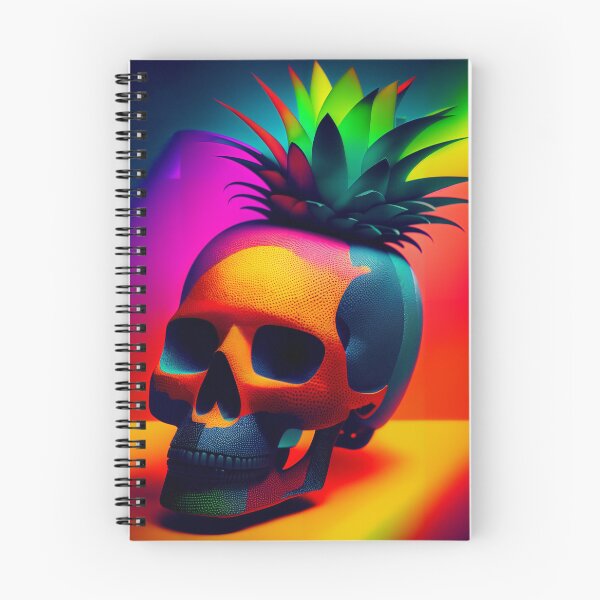 Item preview, Pineapple Skull designed and sold by deadkesn.