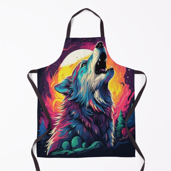 Item preview, The Vibrant Wolf designed and sold by VibrantArtStore.