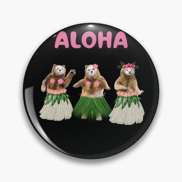 Item preview, Dancing Bears ALOHA designed and sold by SunnyFunnyArt.