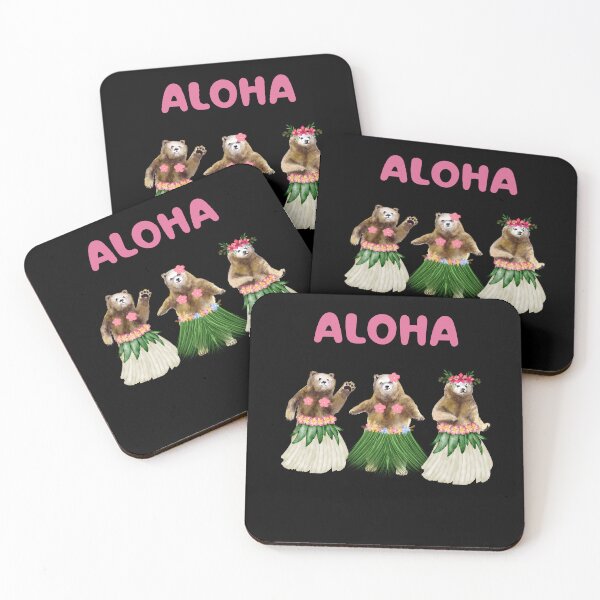 Item preview, Dancing Bears ALOHA designed and sold by SunnyFunnyArt.