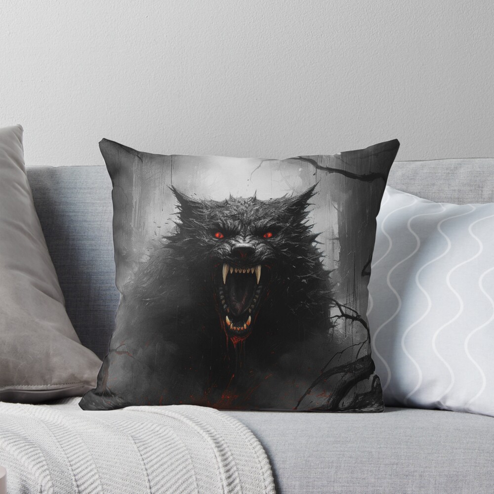 Item preview, Throw Pillow designed and sold by BloodRubyz.