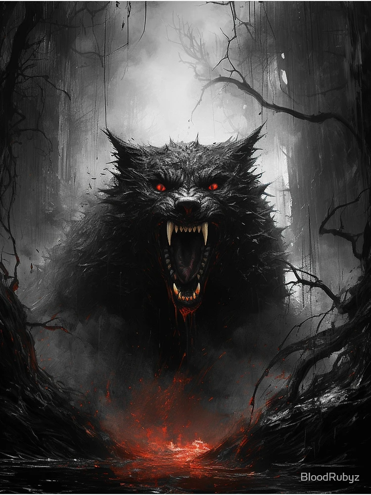 Thumbnail 3 of 3, Poster, Bark designed and sold by BloodRubyz.