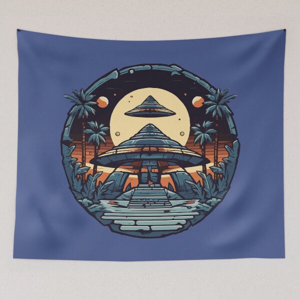 Item preview, UFO Temple designed and sold by Vibrant-Voyage.
