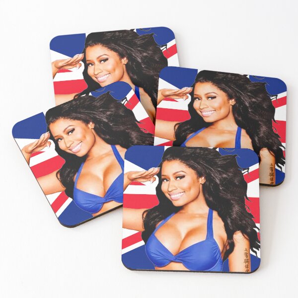 Item preview, Nicki Minaj Union Jack UK Flag designed and sold by AnimationMonkey.