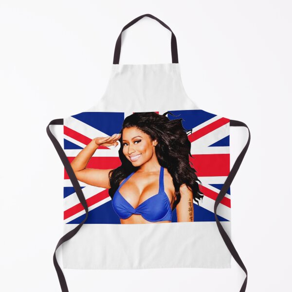 Item preview, Nicki Minaj Union Jack UK Flag designed and sold by AnimationMonkey.