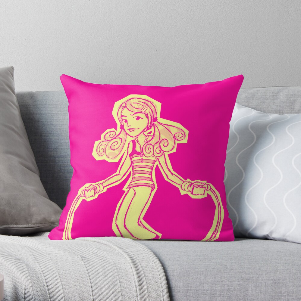 Item preview, Throw Pillow designed and sold by cgsketchbook.