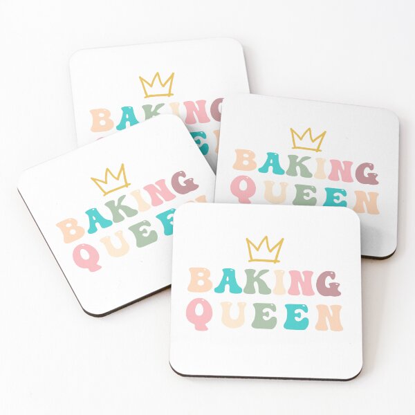 Item preview, Baking Queen Beautiful font text writing with crown designed and sold by Ndli.