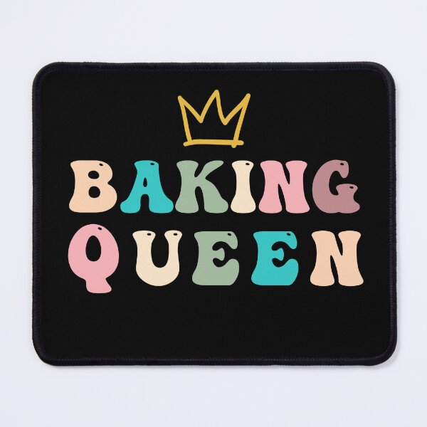 Item preview, Baking Queen Beautiful font text writing with crown designed and sold by Ndli.